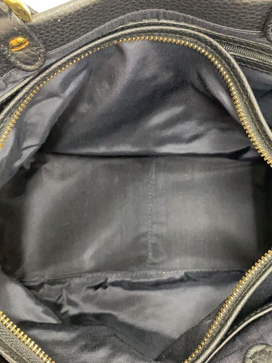 Roberta di Camerino Tote Bag Leather BLK Solid 6