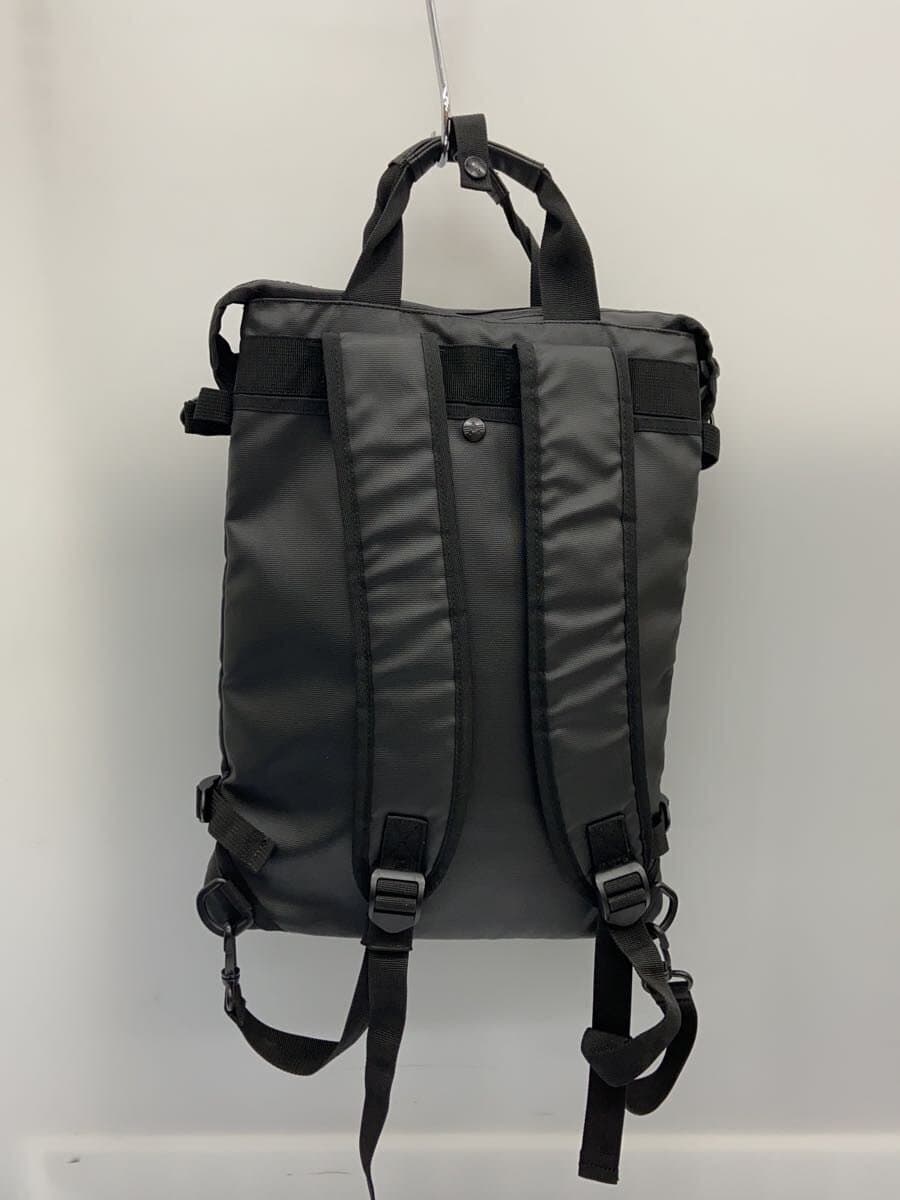 ALPHA INDUSTRIES Backpack PVC BLK Print 3