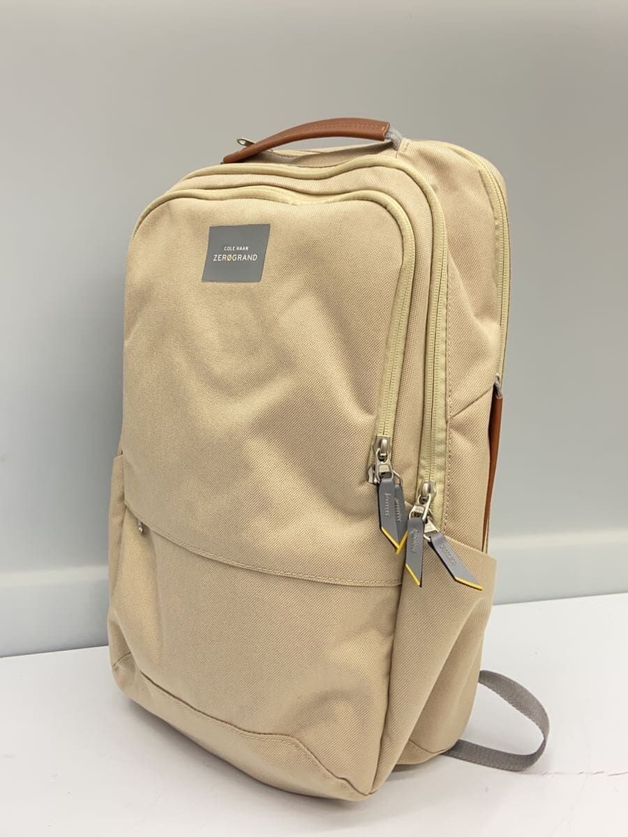 COLE HAANZERO GRAND CITYBAG 2-Way Backpack Nylon BEG Solid 2