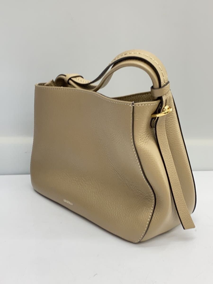 LORISTELLA2-Way Shoulder Bag Leather BEG 2527 2