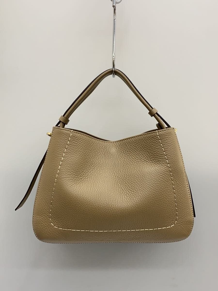 LORISTELLA2-Way Shoulder Bag Leather BEG 2527 3