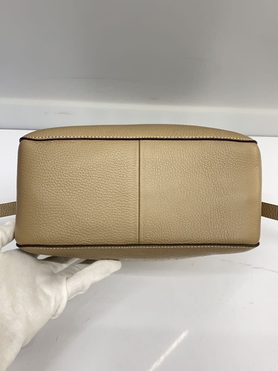 LORISTELLA2-Way Shoulder Bag Leather BEG 2527 4