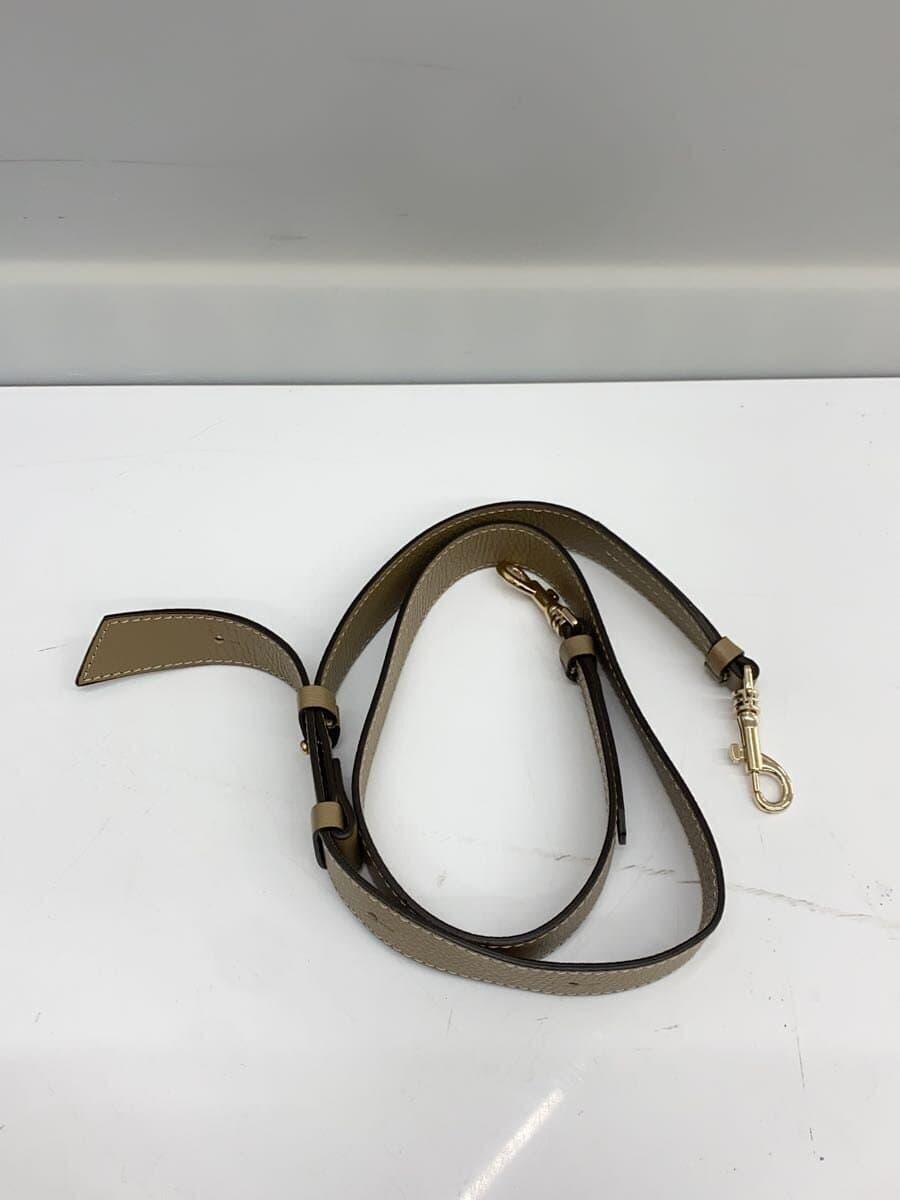 LORISTELLA2-Way Shoulder Bag Leather BEG 2527 7