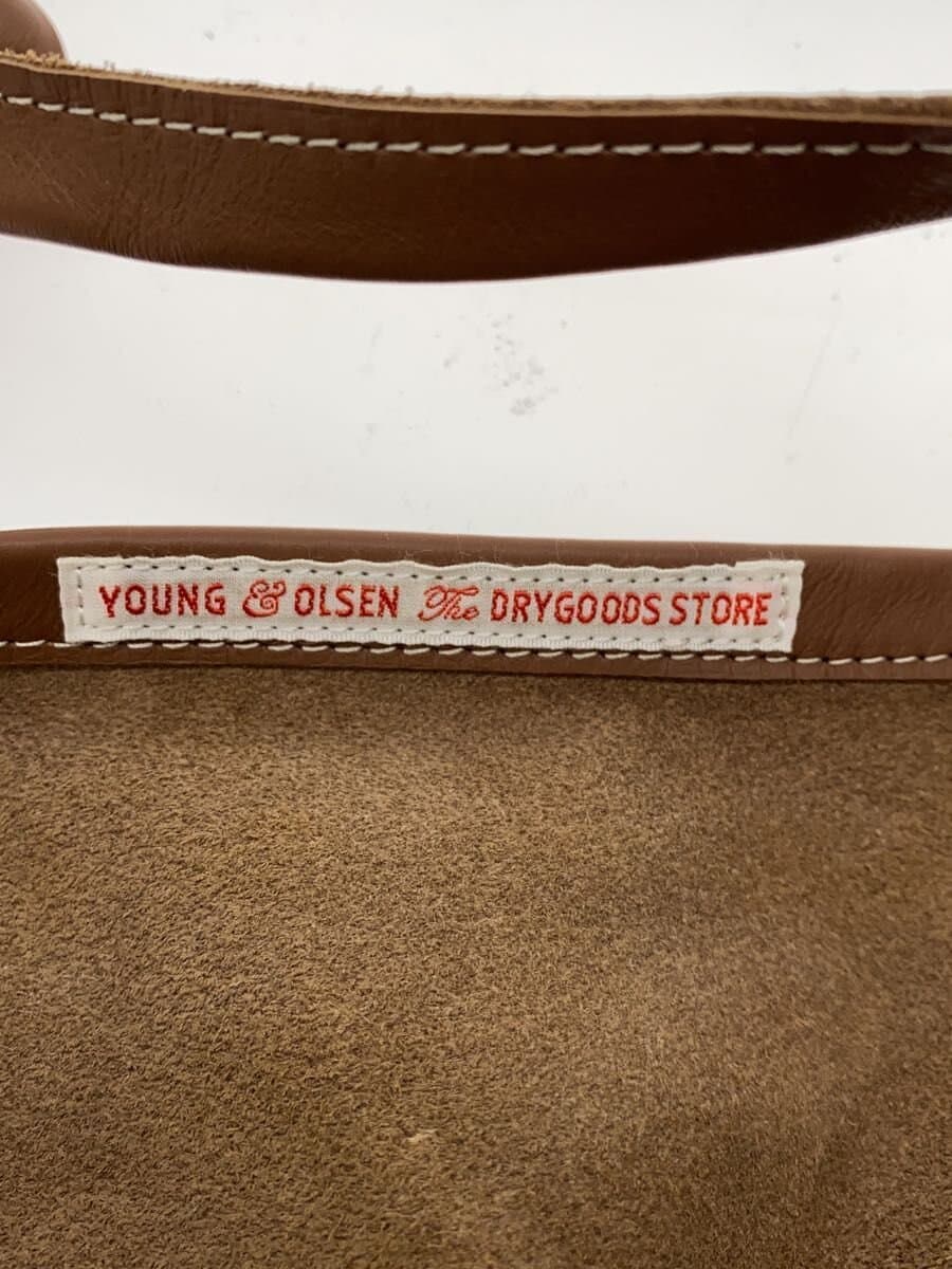 YOUNG & OLSENOLD AMERICAN LEATHER POCKET BAG Shoulder Bag Leather BRW Solid 5