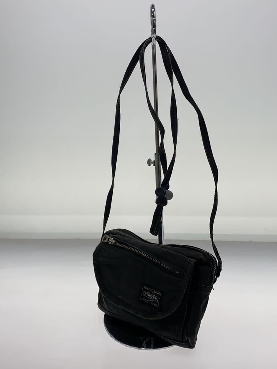 PORTER Sacoche Shoulder Bag Nylon BLK 2