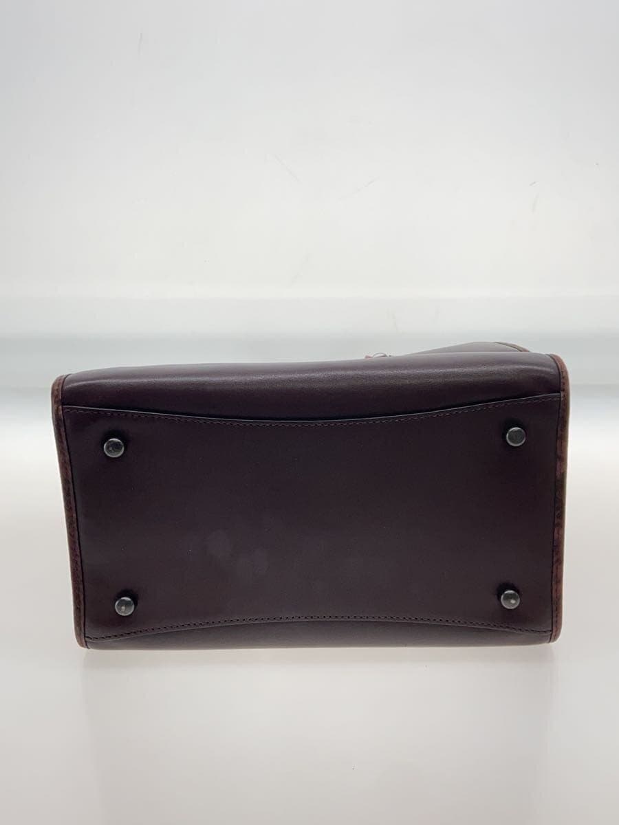 COACH Shoulder Bag Leather BRD F20896 4