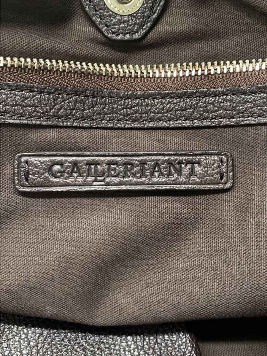 GALLERIANT Tote Bag Leather BRW Inner Pocket 5