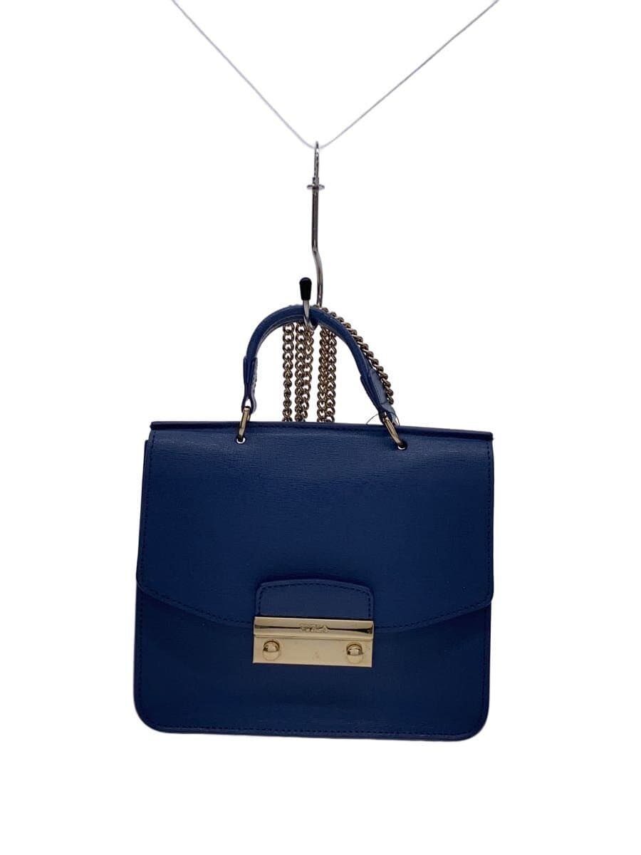 FURLA Shoulder Bag PVC Blue