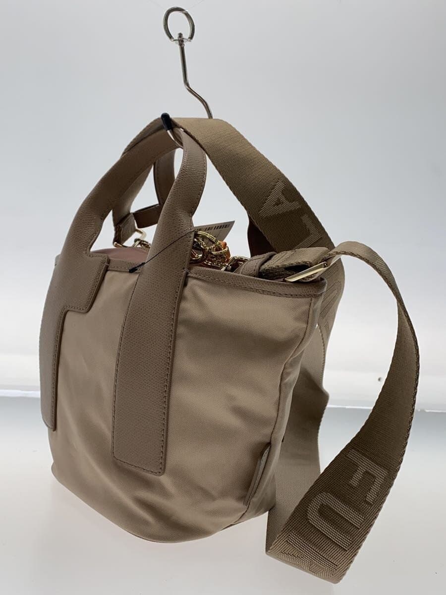 FURLA Handbag Nylon BEG Puma 2