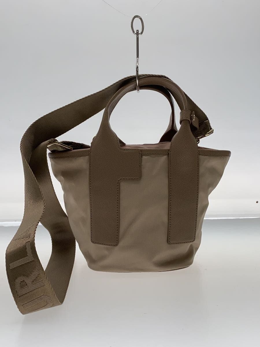 FURLA Handbag Nylon BEG Puma 3