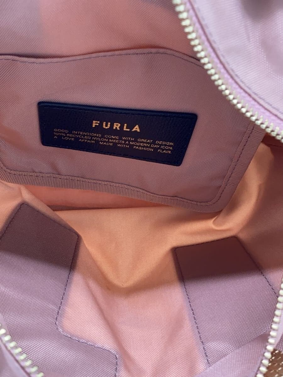 FURLA Handbag Nylon BEG Puma 6