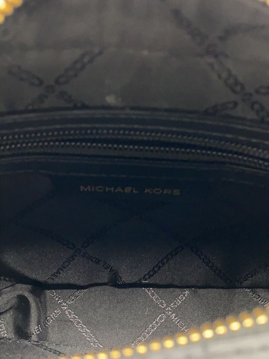 MICHAEL KORS Shoulder Bag BLK Animal 32F9GJ6M6L Pony Hair Embossed Square Shoulder Bag 6