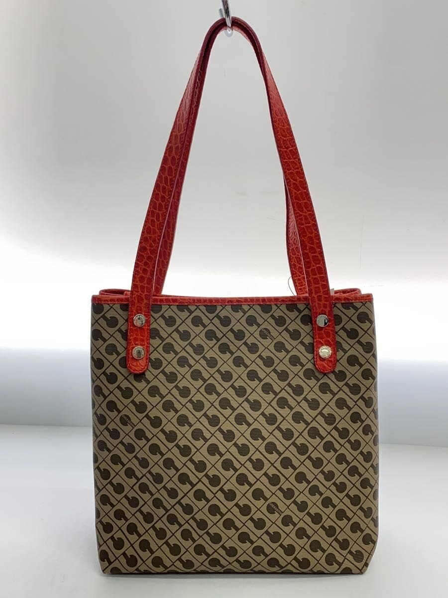 GHERARDINI Shoulder Bag BRW All Over Pattern 3