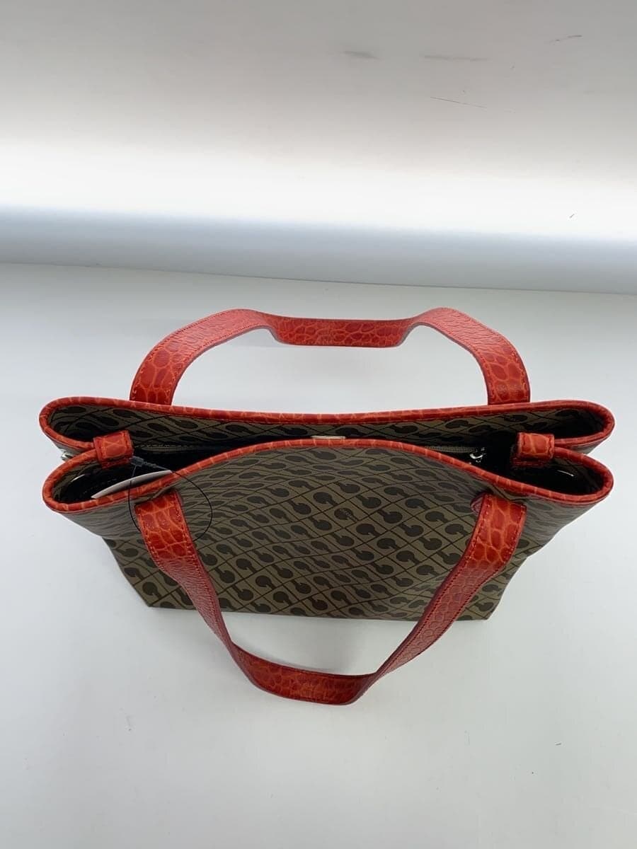 GHERARDINI Shoulder Bag BRW All Over Pattern 4