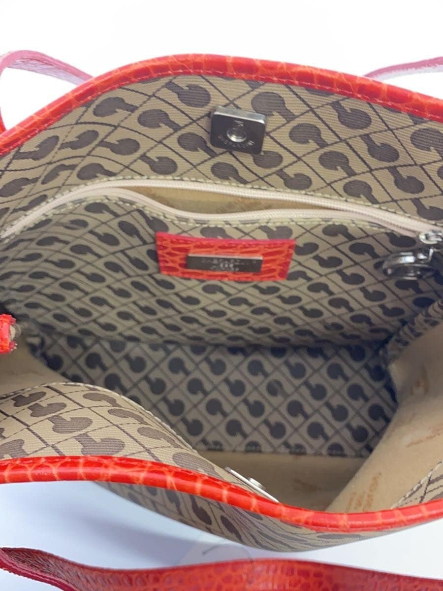 GHERARDINI Shoulder Bag BRW All Over Pattern 6