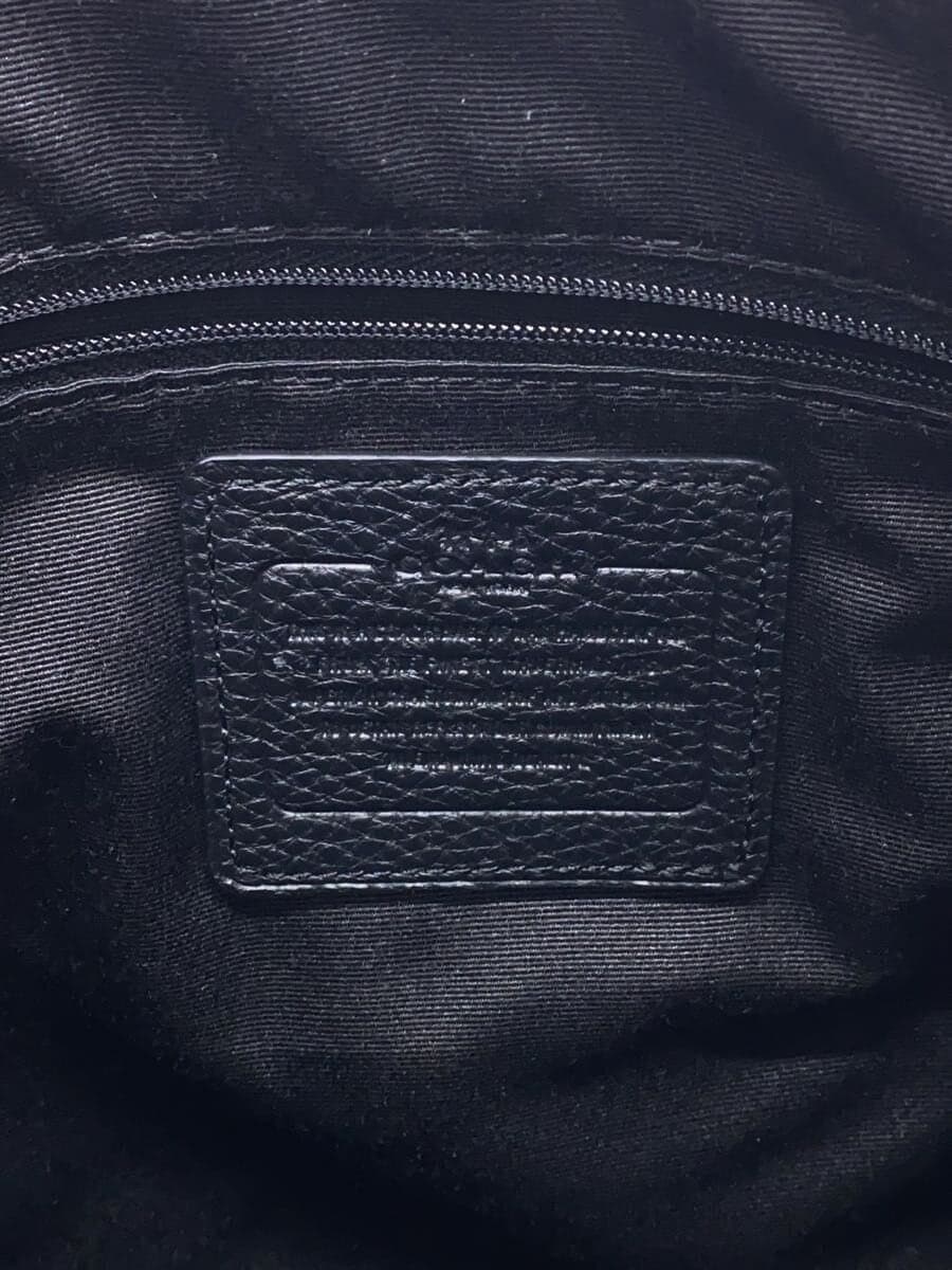 COACH Tote Bag_All Leather Leather BLK F34493 5