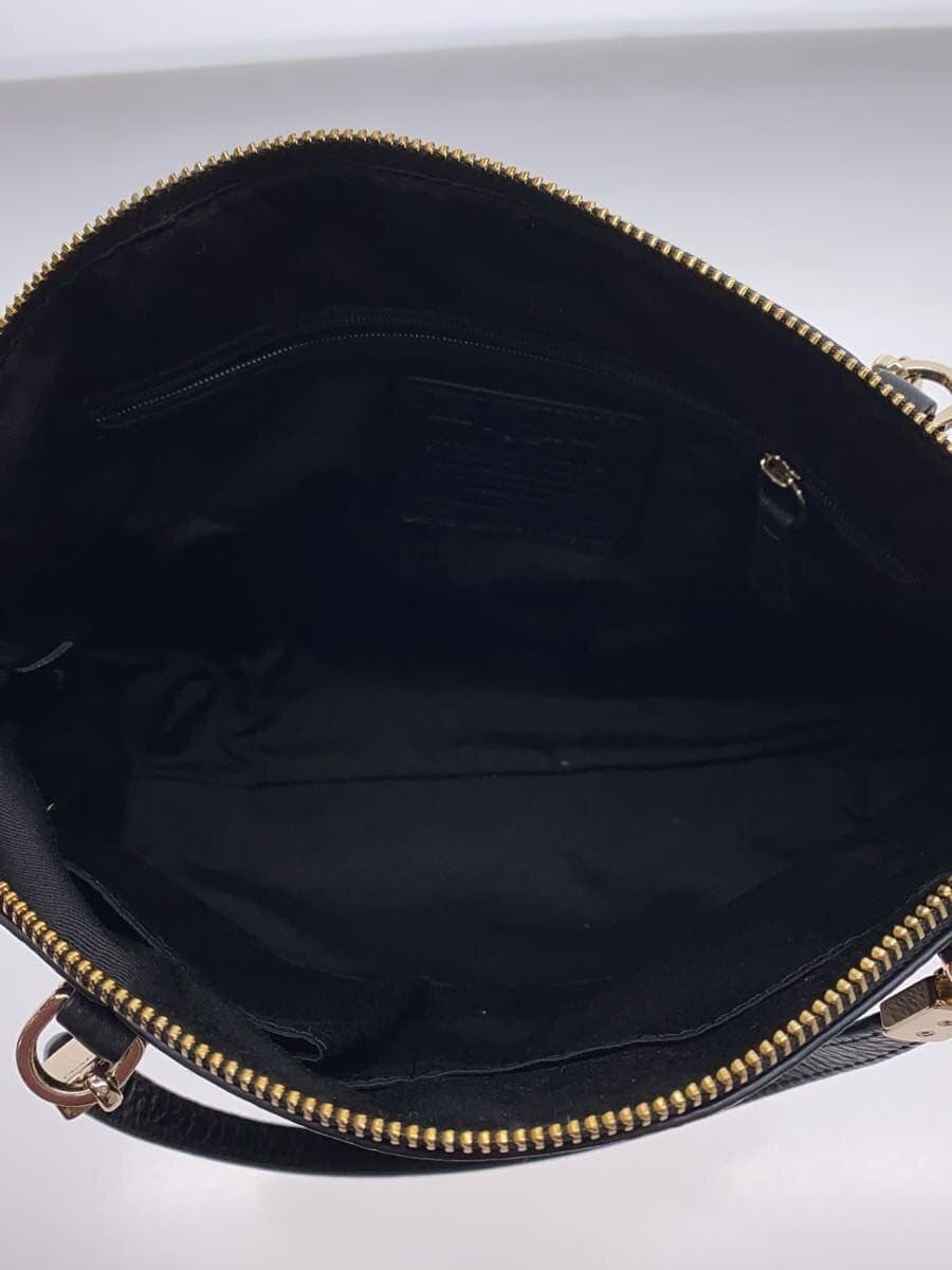 COACH Tote Bag_All Leather Leather BLK F34493 6