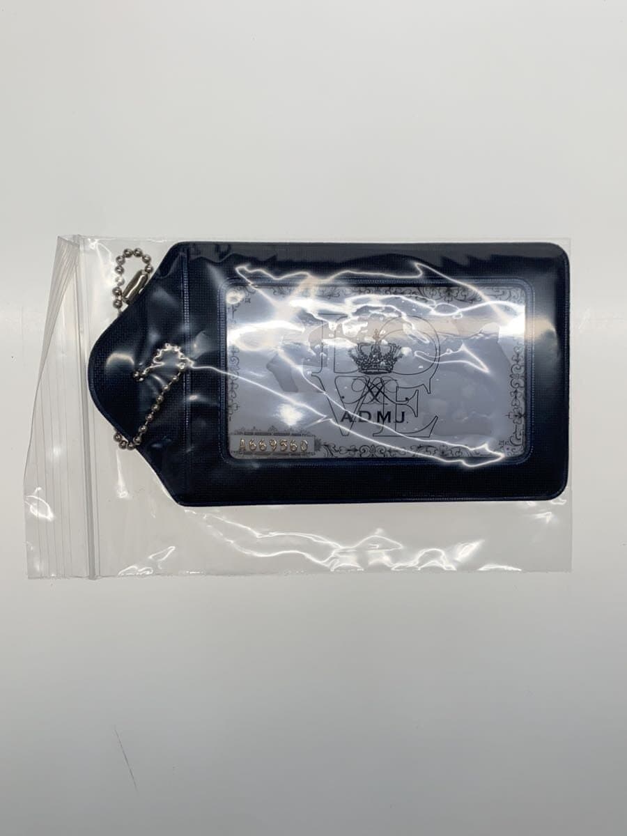 A.D.M.J.2-Way Shrunken Embossed Handbag Leather BLK Solid 8