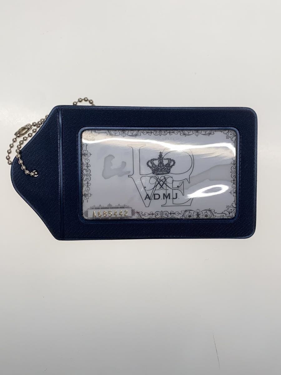 A.D.M.J. Cube Mini Handbag Leather BEG Solid 8