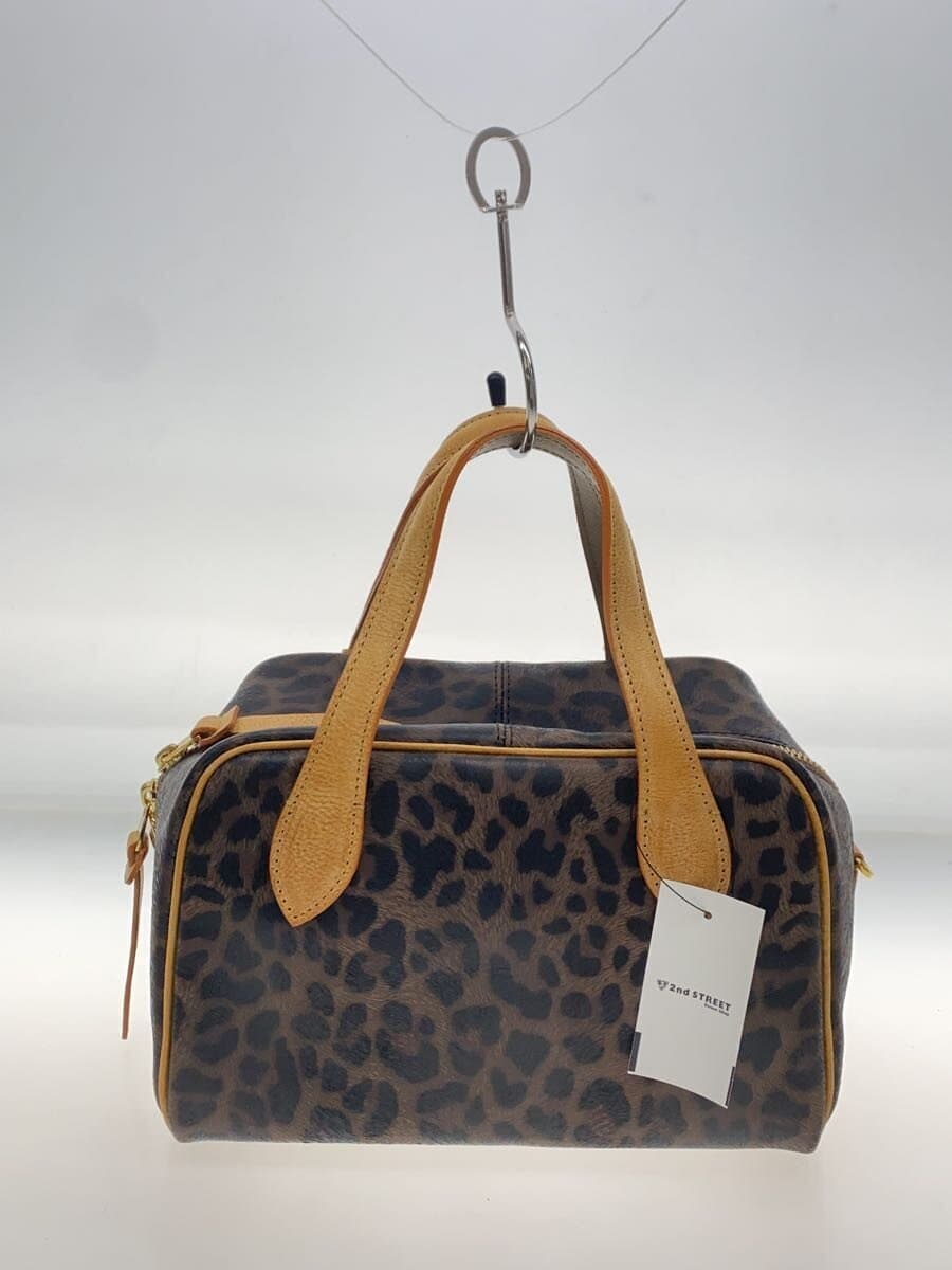 A.D.M.J. Handbag BRW Leopard 3