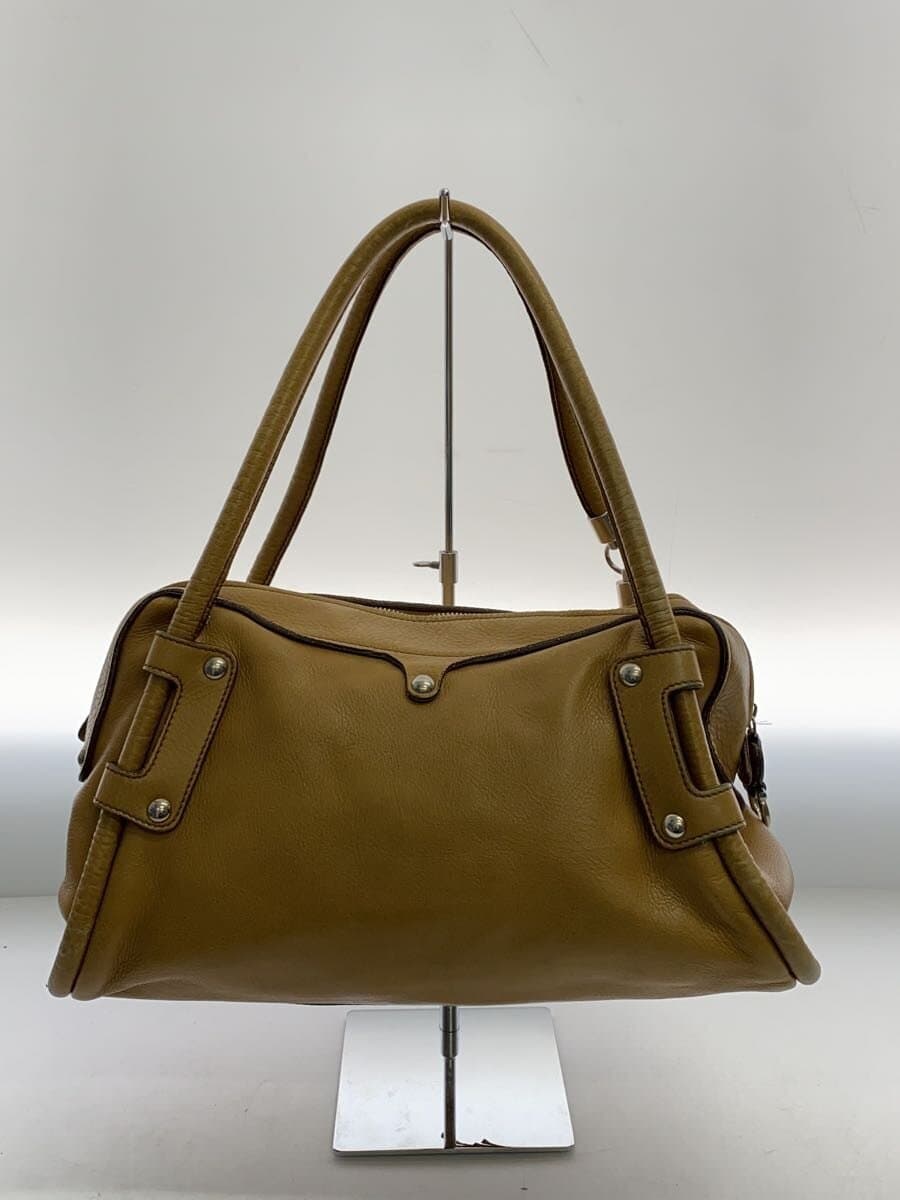 Salvatore Ferragamo Gancini Handbag Leather CML Solid 3