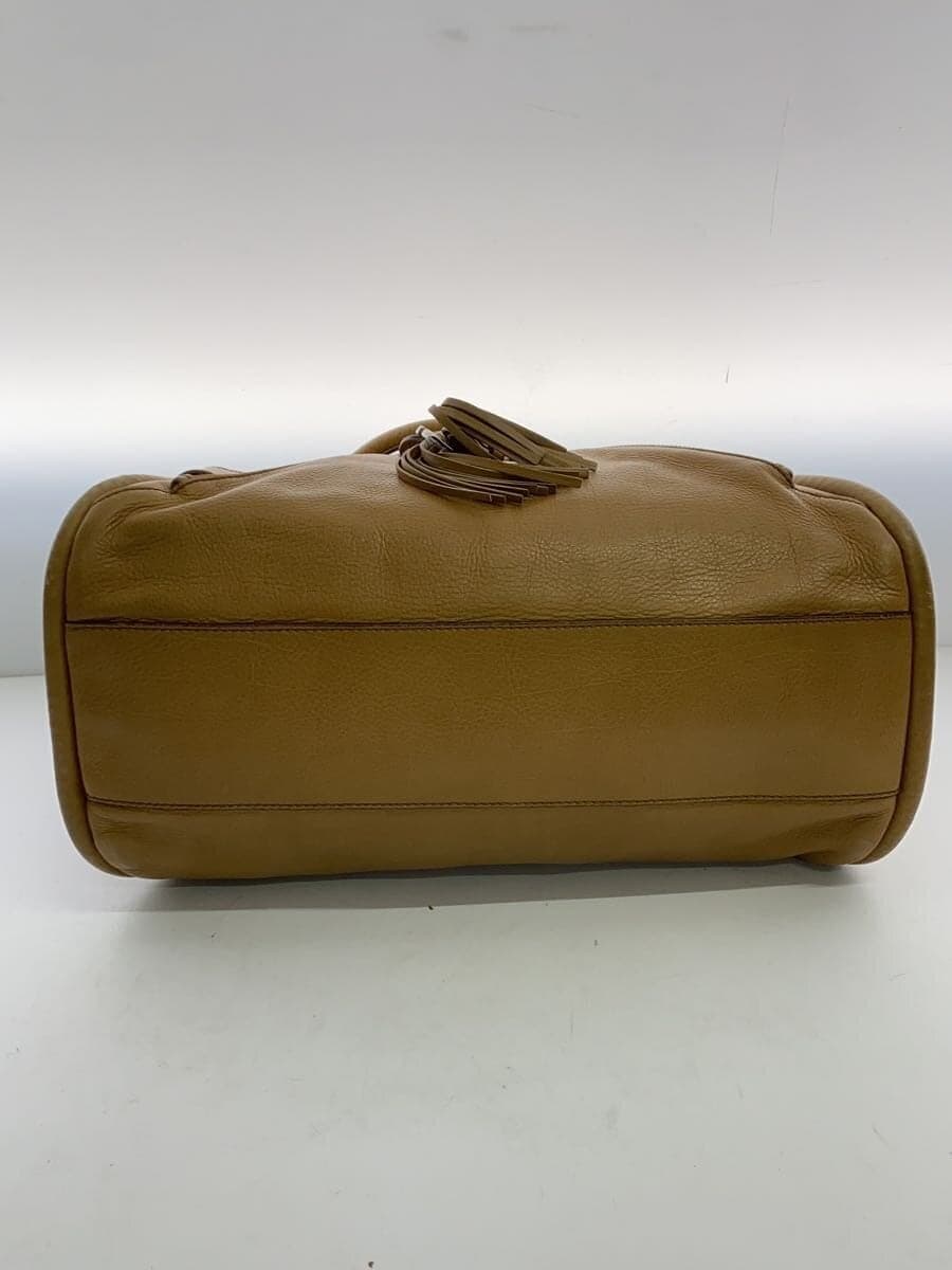 Salvatore Ferragamo Gancini Handbag Leather CML Solid 4