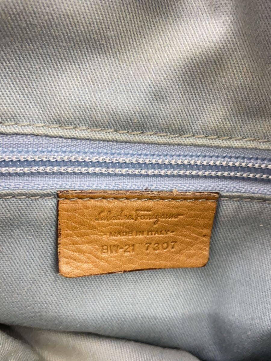 Salvatore Ferragamo Gancini Handbag Leather CML Solid 5