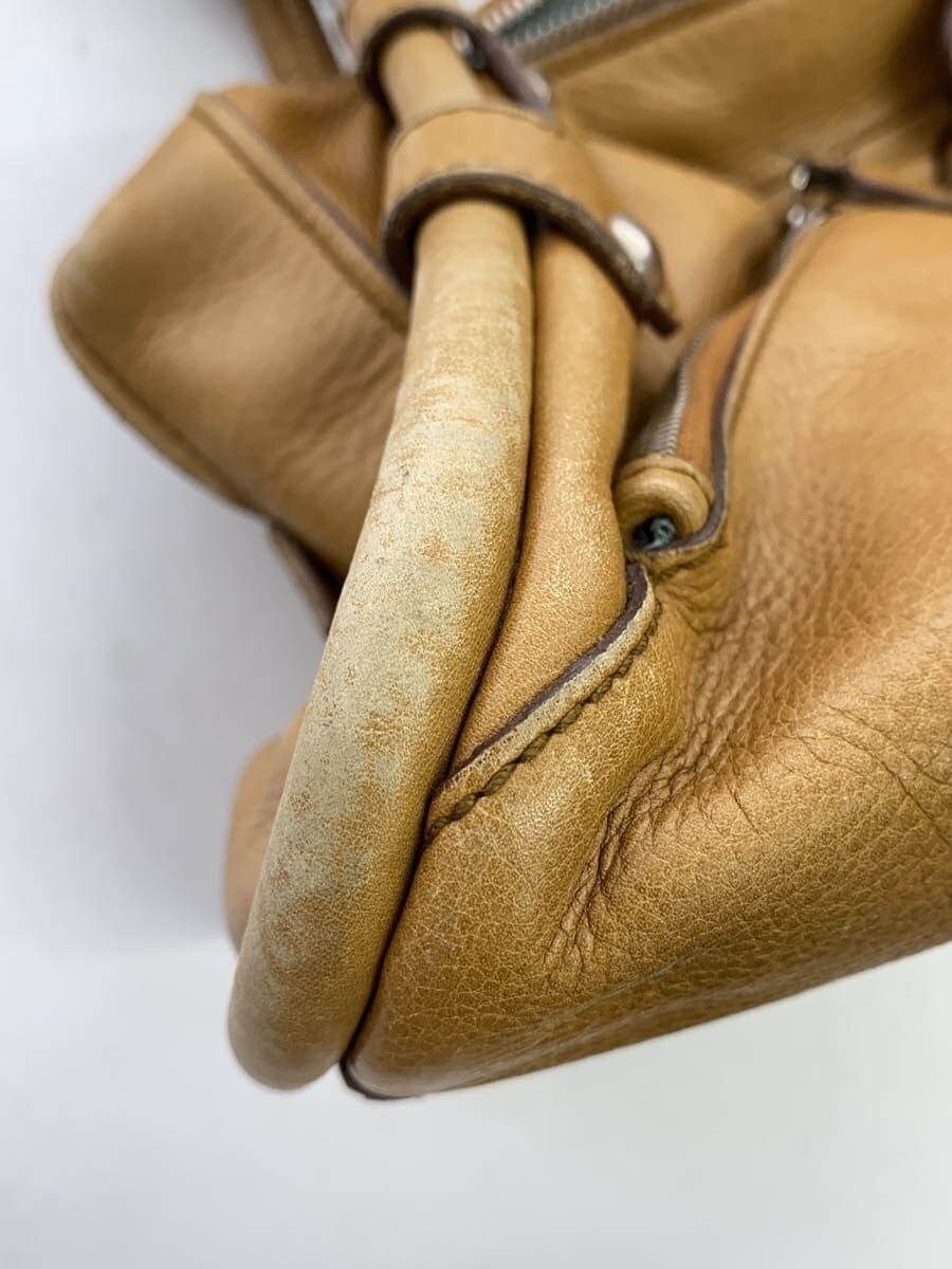 Salvatore Ferragamo Gancini Handbag Leather CML Solid 9