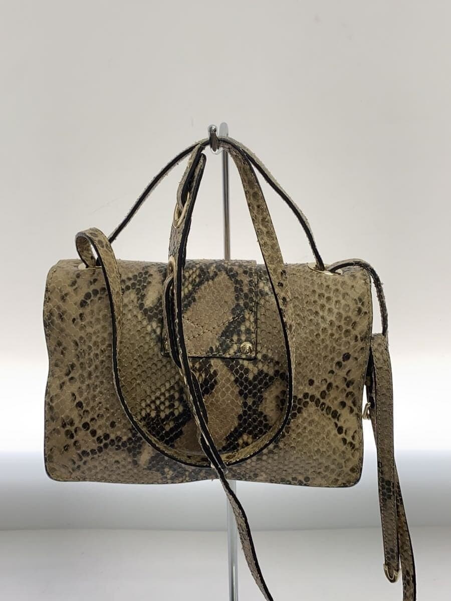 JIMMY CHOO Shoulder Bag Leather BRW 3