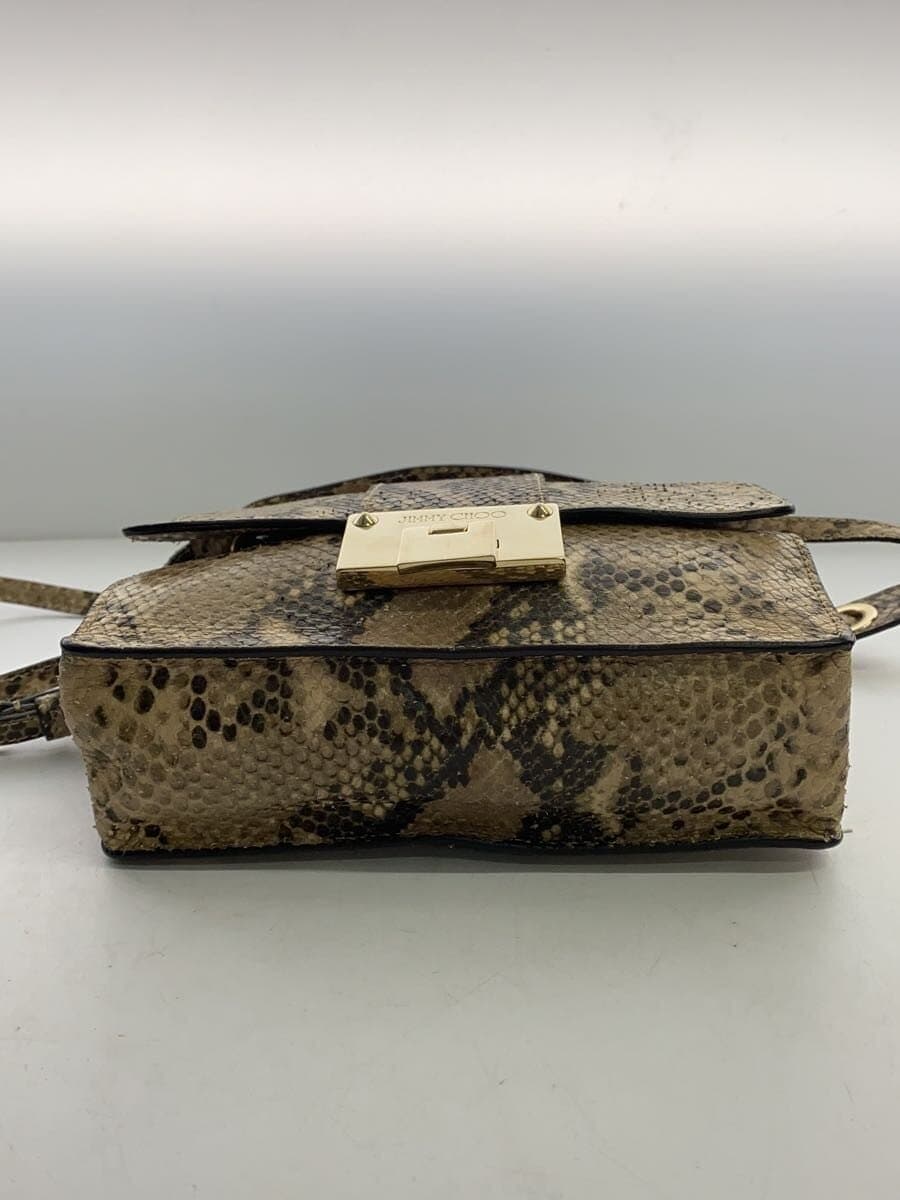 JIMMY CHOO Shoulder Bag Leather BRW 4