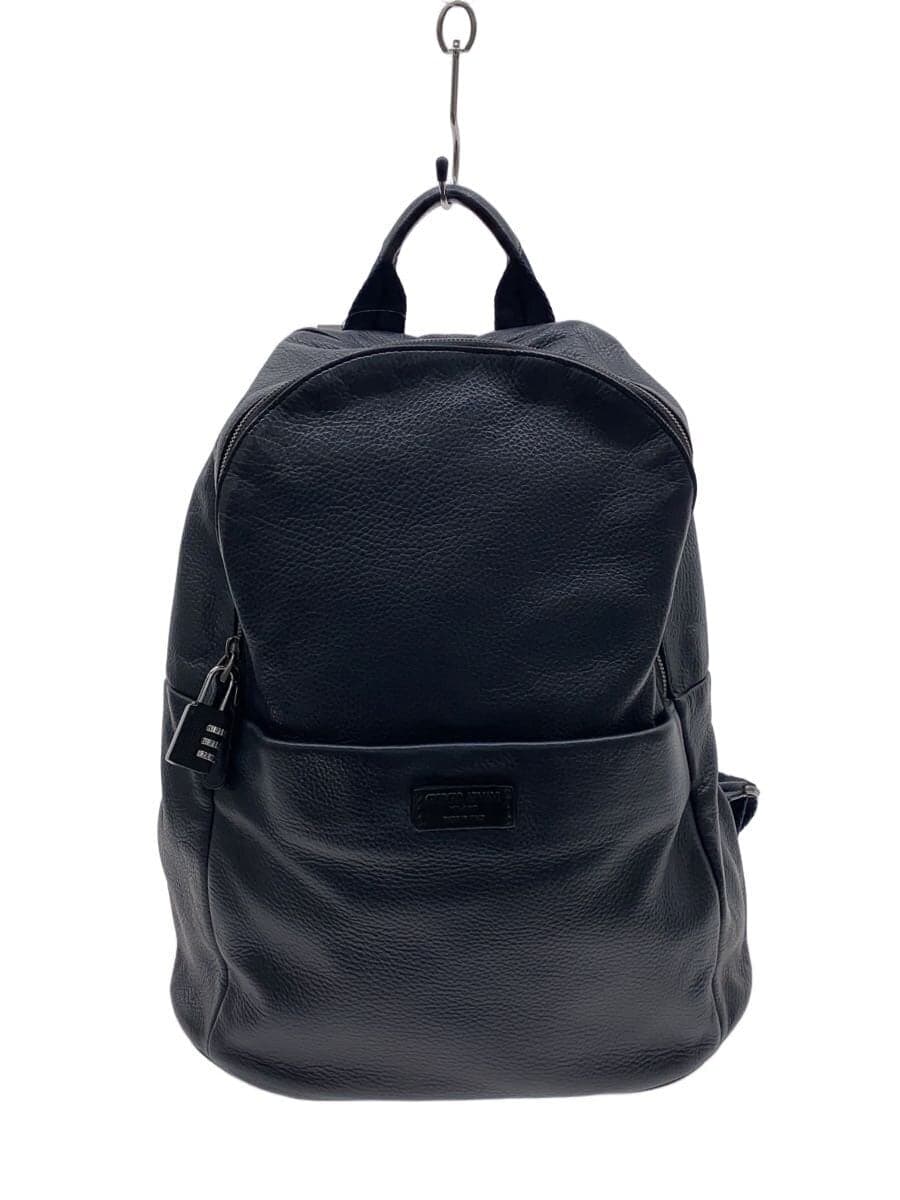 GIORGIO ARMANI Backpack Leather NVY