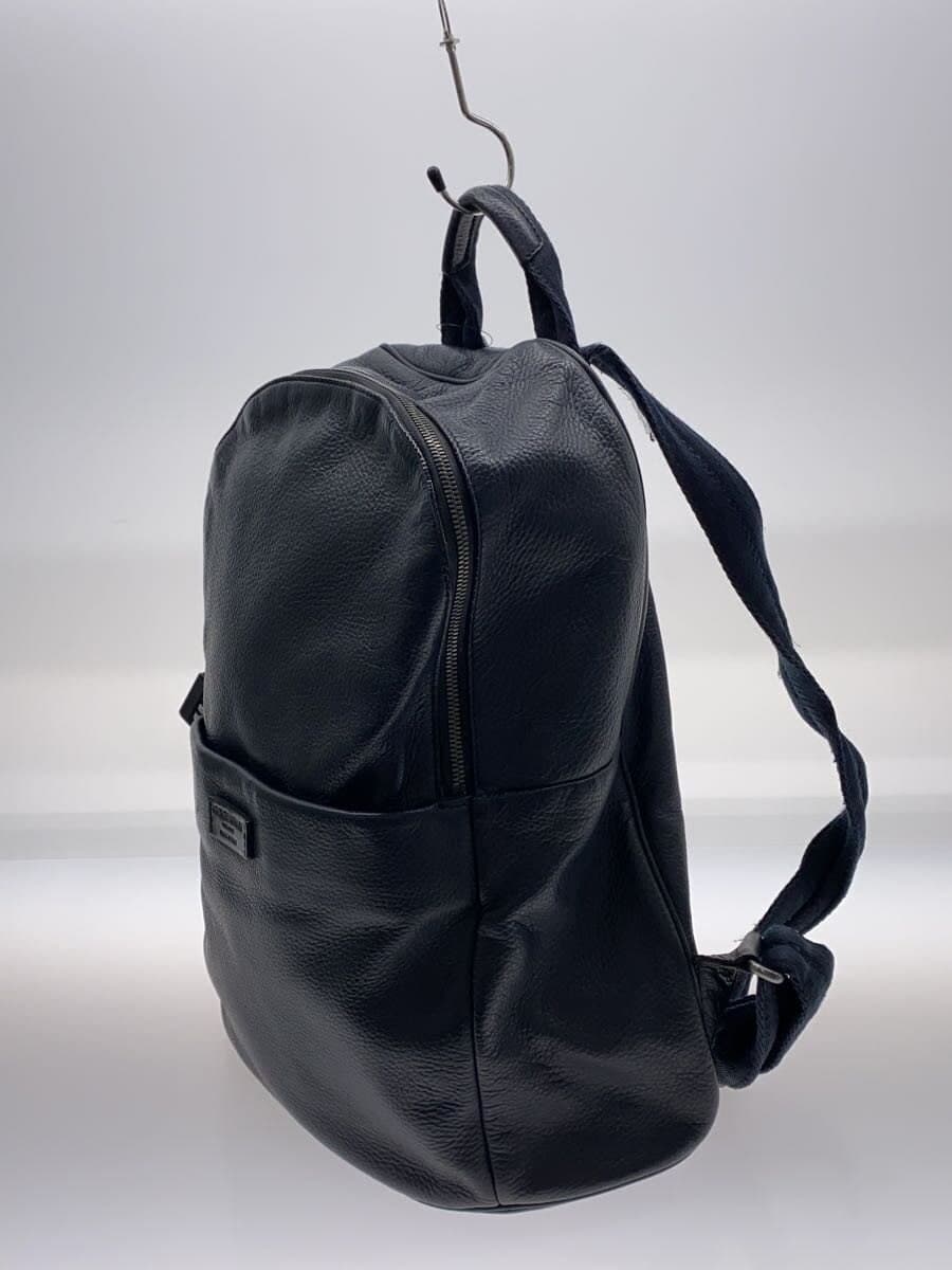 GIORGIO ARMANI Backpack Leather NVY 2