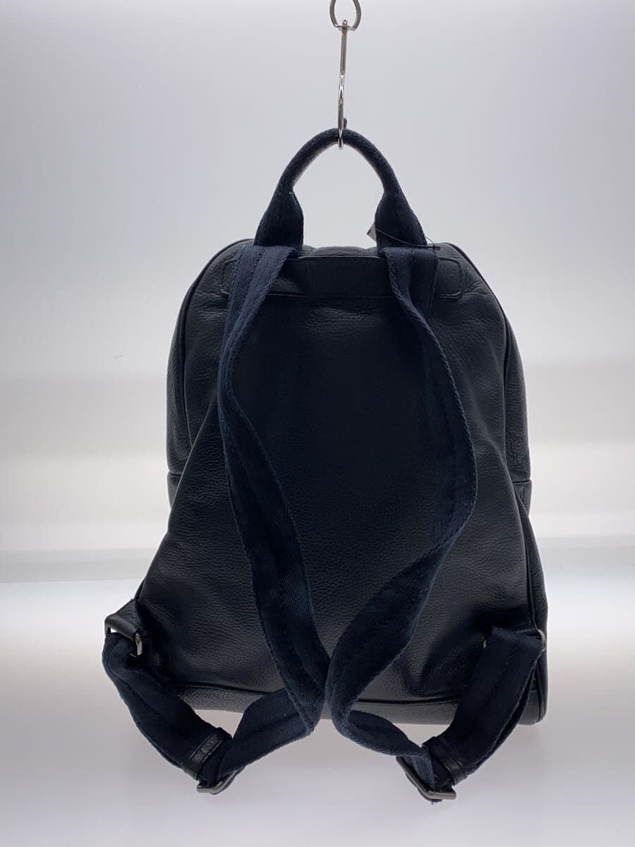 GIORGIO ARMANI Backpack Leather NVY 3