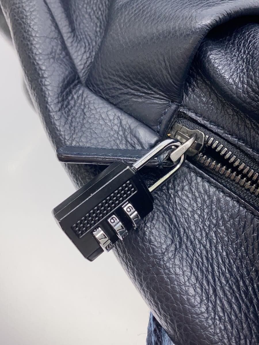 GIORGIO ARMANI Backpack Leather NVY 8