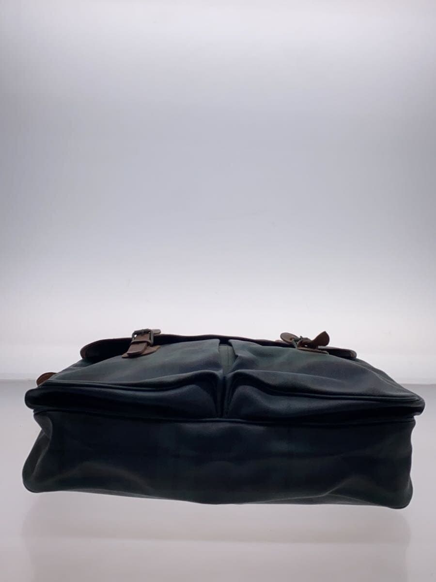 POLO RALPH LAUREN Shoulder Bag Leather GRN Check Black Watch 4