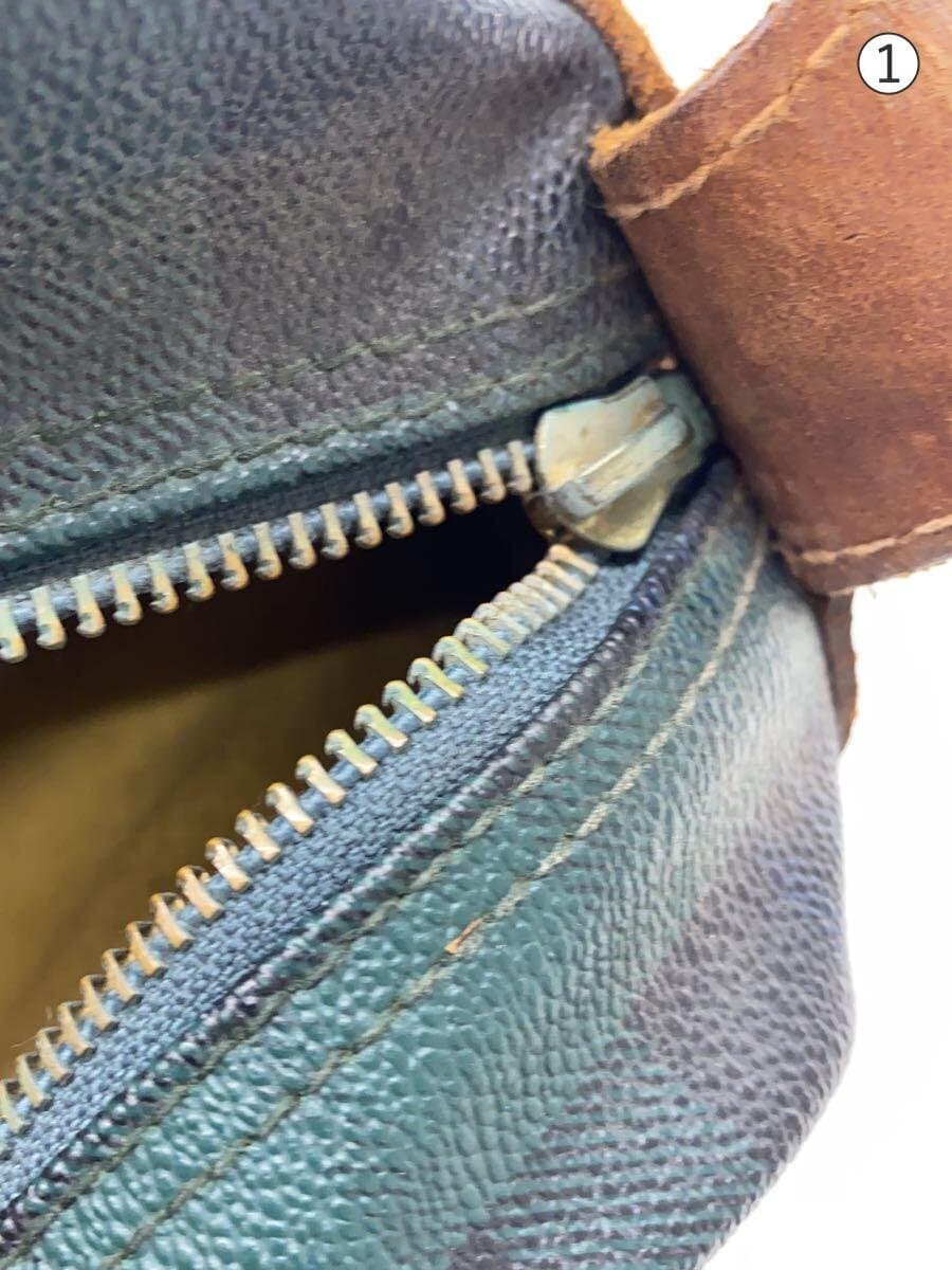 POLO RALPH LAUREN Shoulder Bag Leather GRN Check Black Watch 7