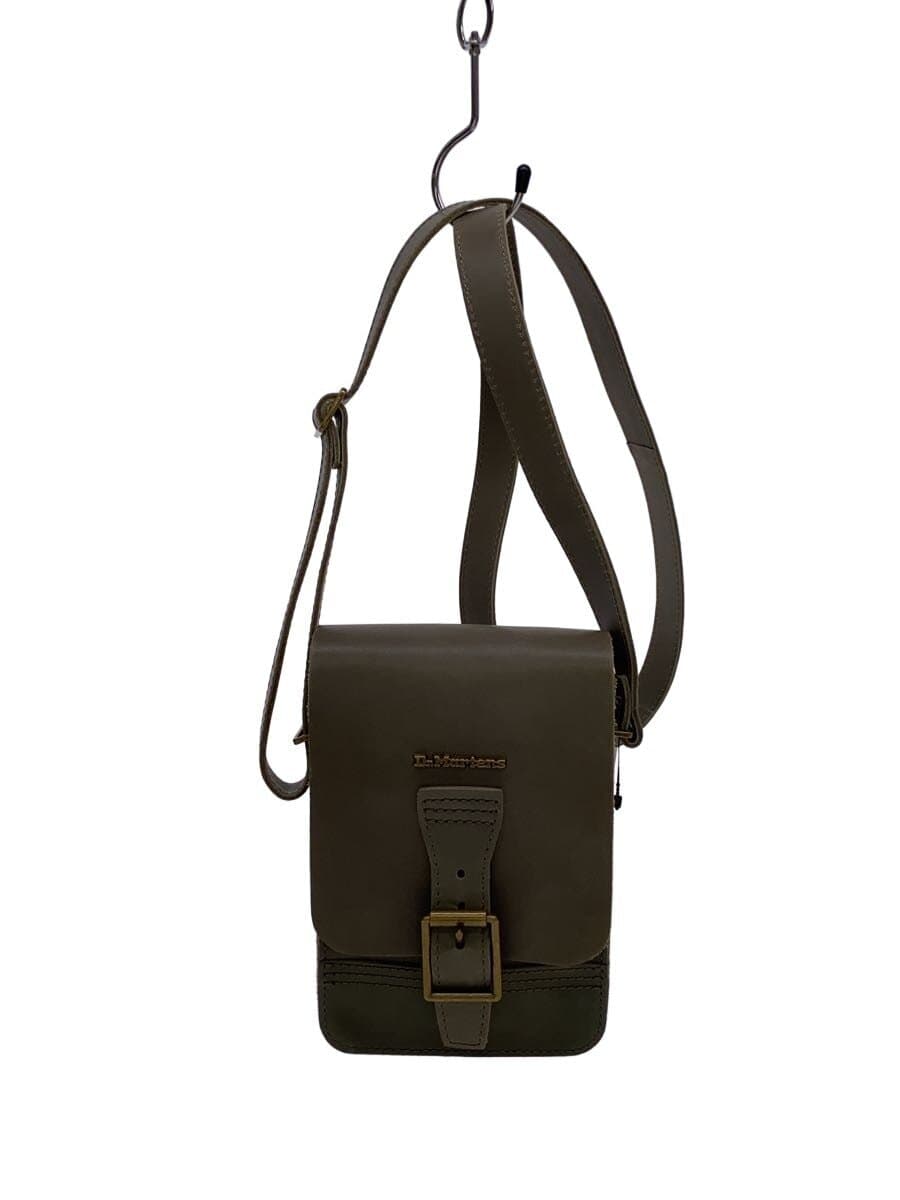 Dr. Martens shoulder bag leather KHK plain