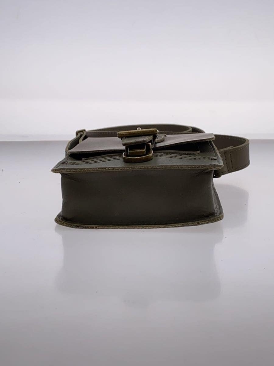 Dr. Martens shoulder bag leather KHK plain 4