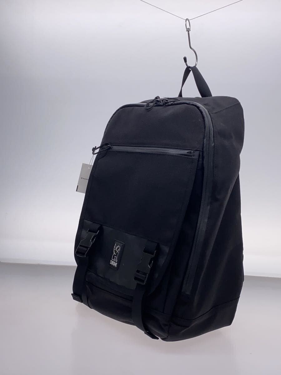 CHROME second bag canvas BLK plain 2