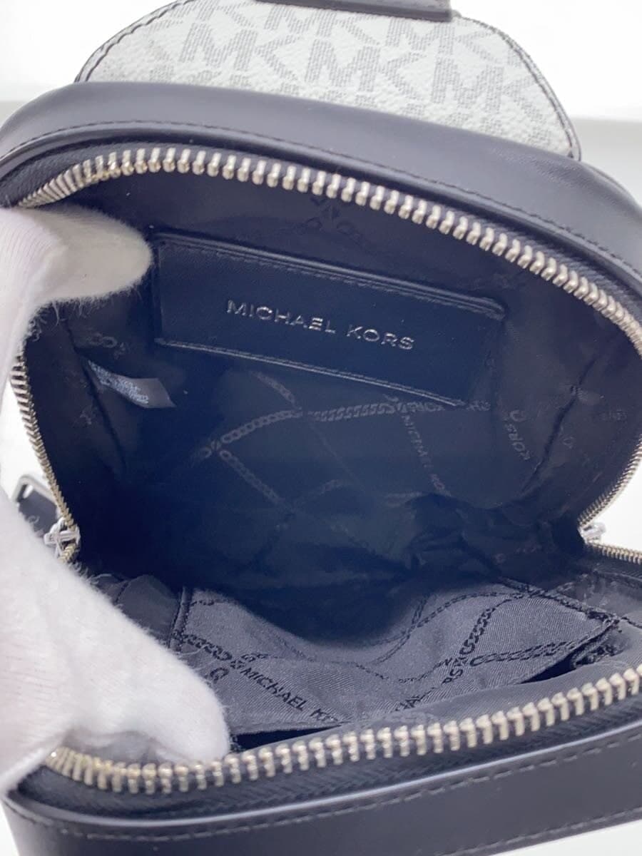 MICHAEL KORS shoulder bag -- WHT all-over pattern LI-2209 6