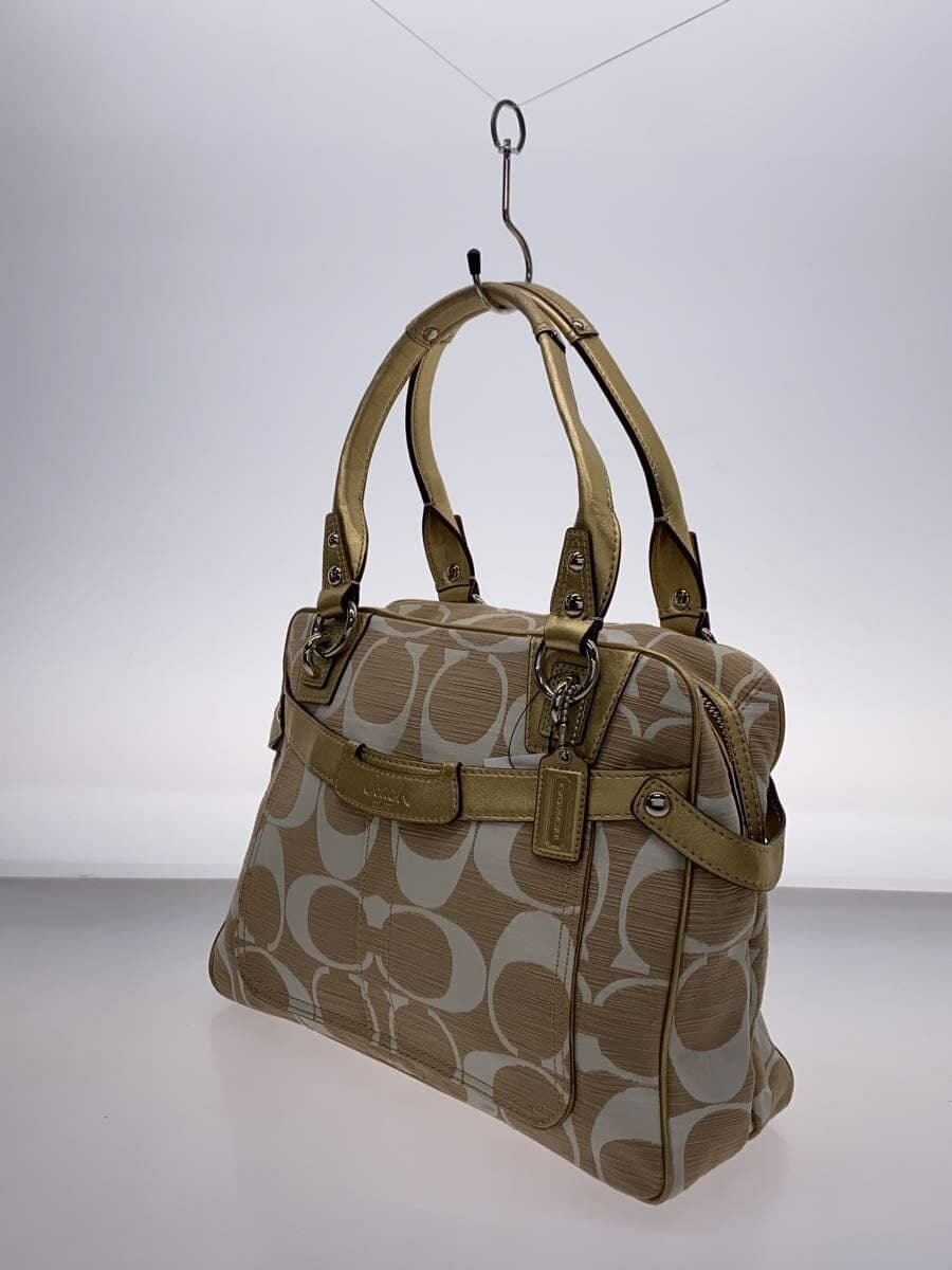 COACH Tote Bag_Signature Canvas BEG 13286 2