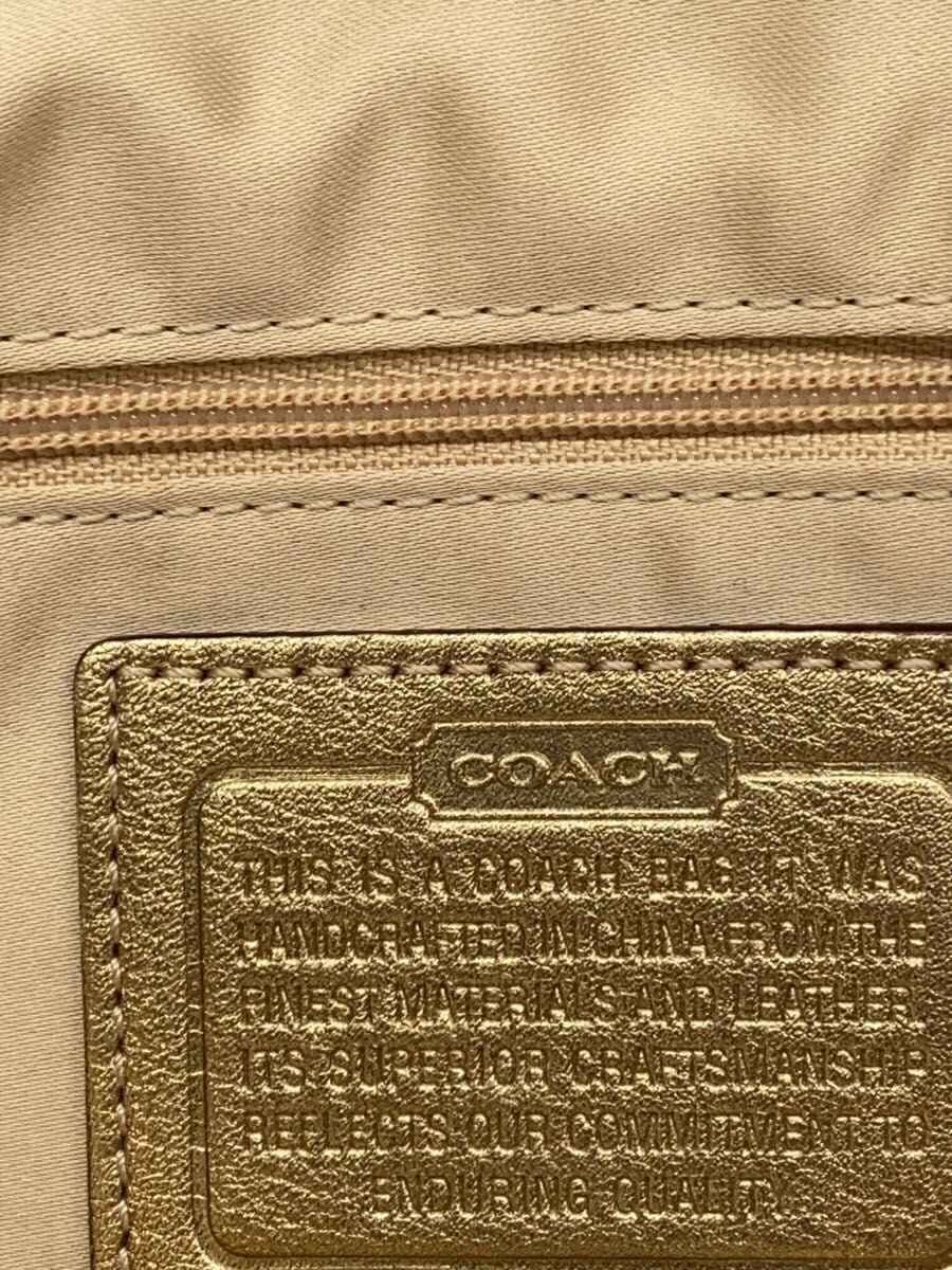 COACH Tote Bag_Signature Canvas BEG 13286 5