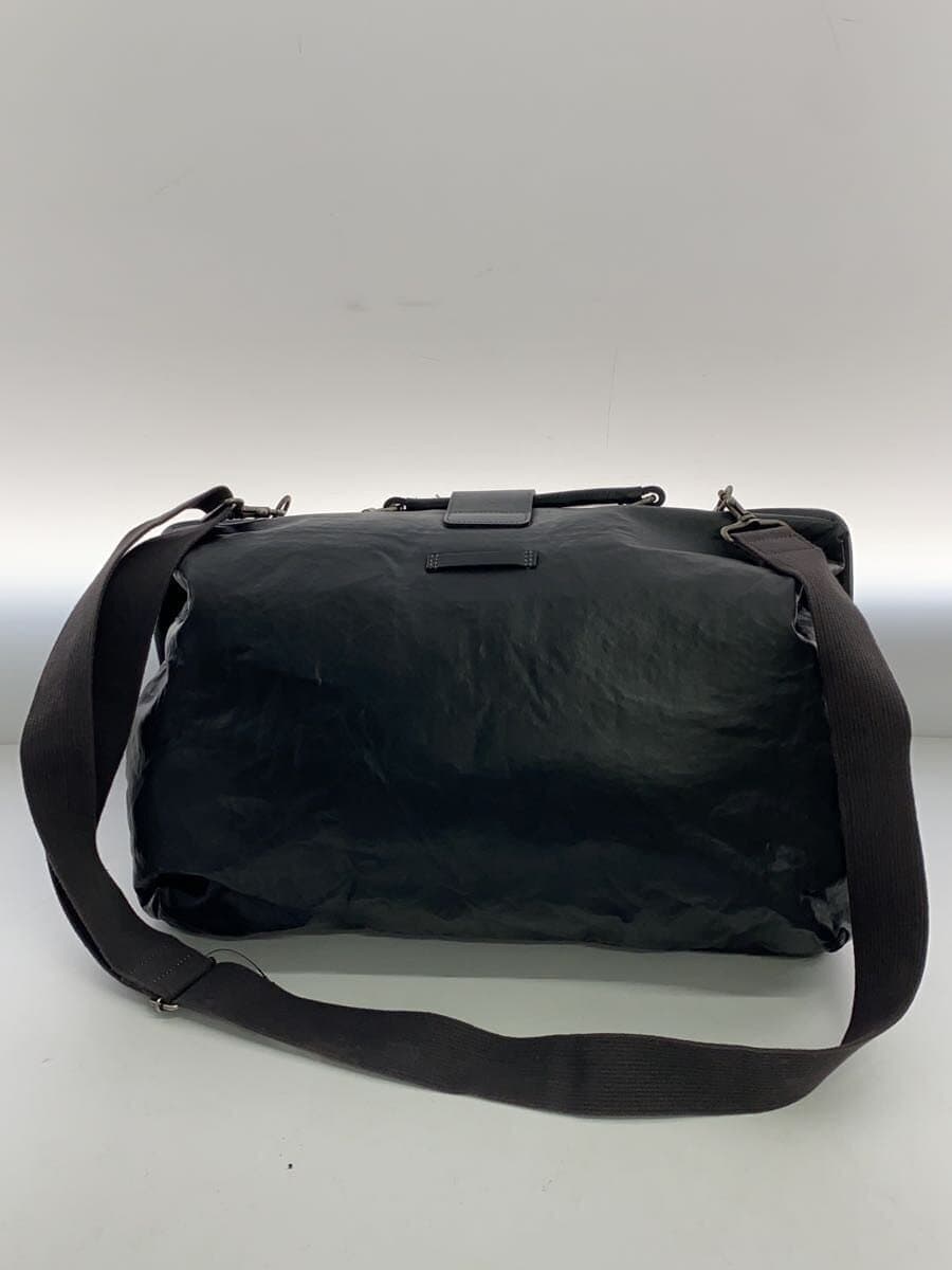 Jean Paul GAULTIER HOMME shoulder bag leather BLK plain 4