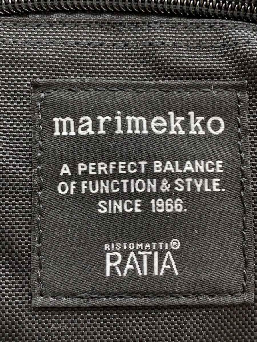 Marimekko shoulder bag -- BLK solid color 092519 523201 5