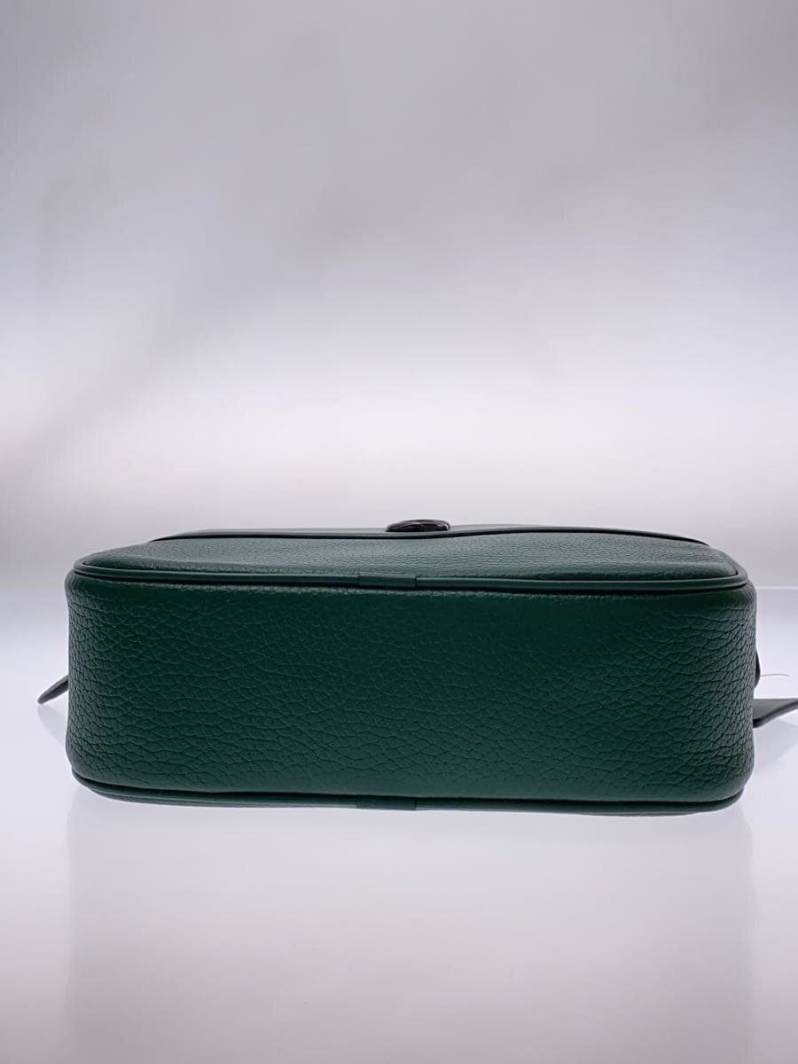 COACH Shoulder Bag Leather GRN CC386 4