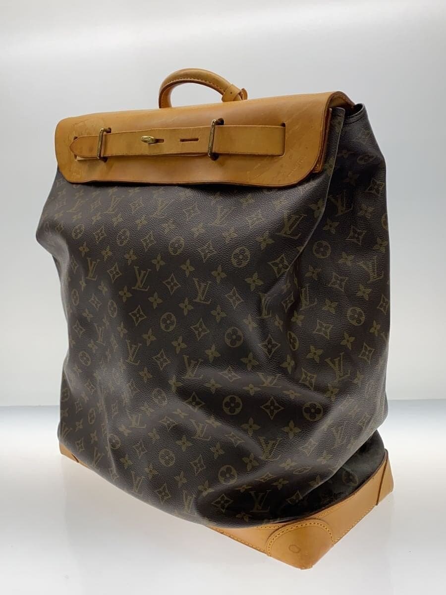 LOUIS VUITTON Steamer Bag_Monogram Canvas PVC BRW M41126 2