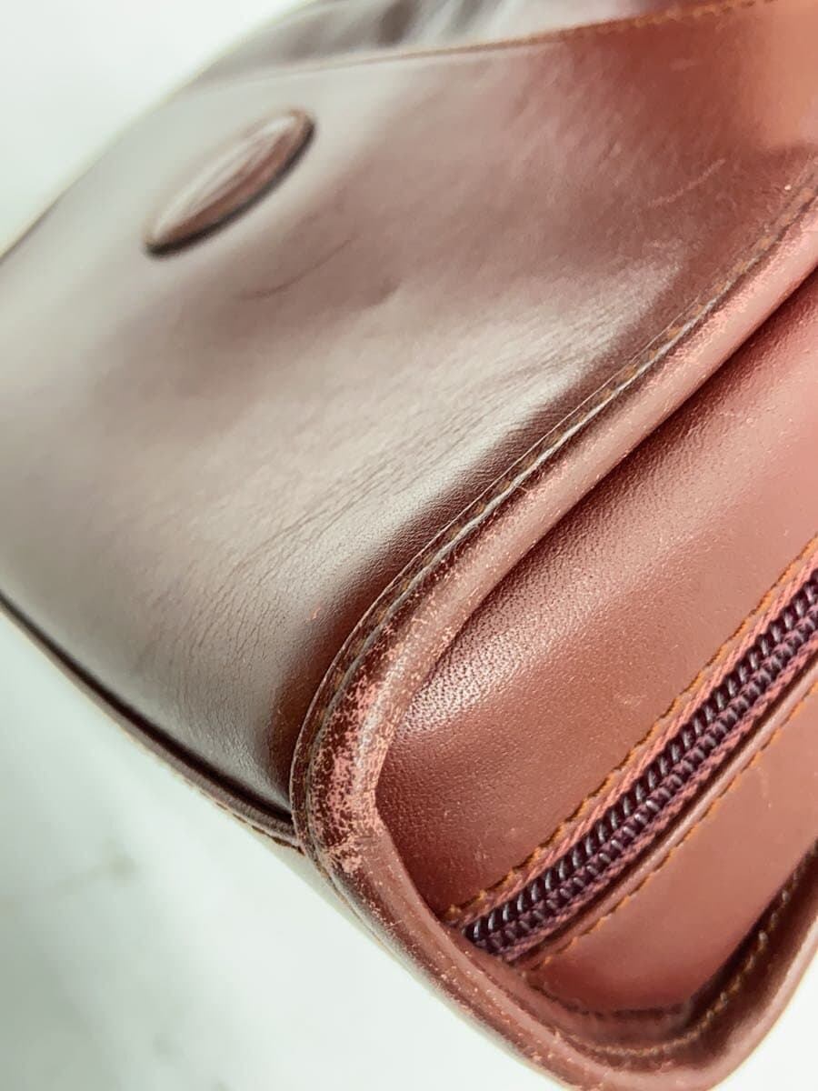 Cartier Clutch Bag Leather BRD Solid 9