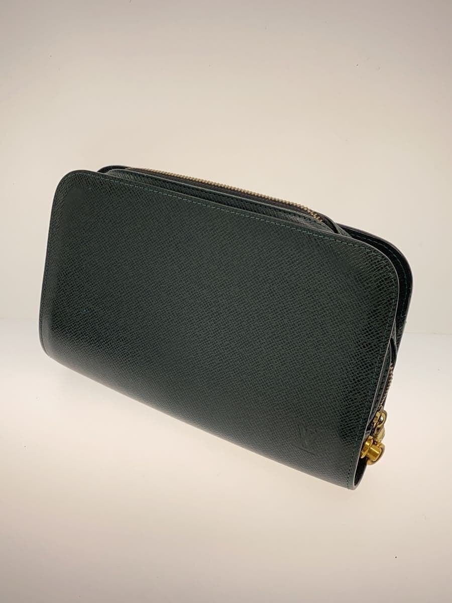 LOUIS VUITTON Baikal _Taiga Leather GRN Solid 2