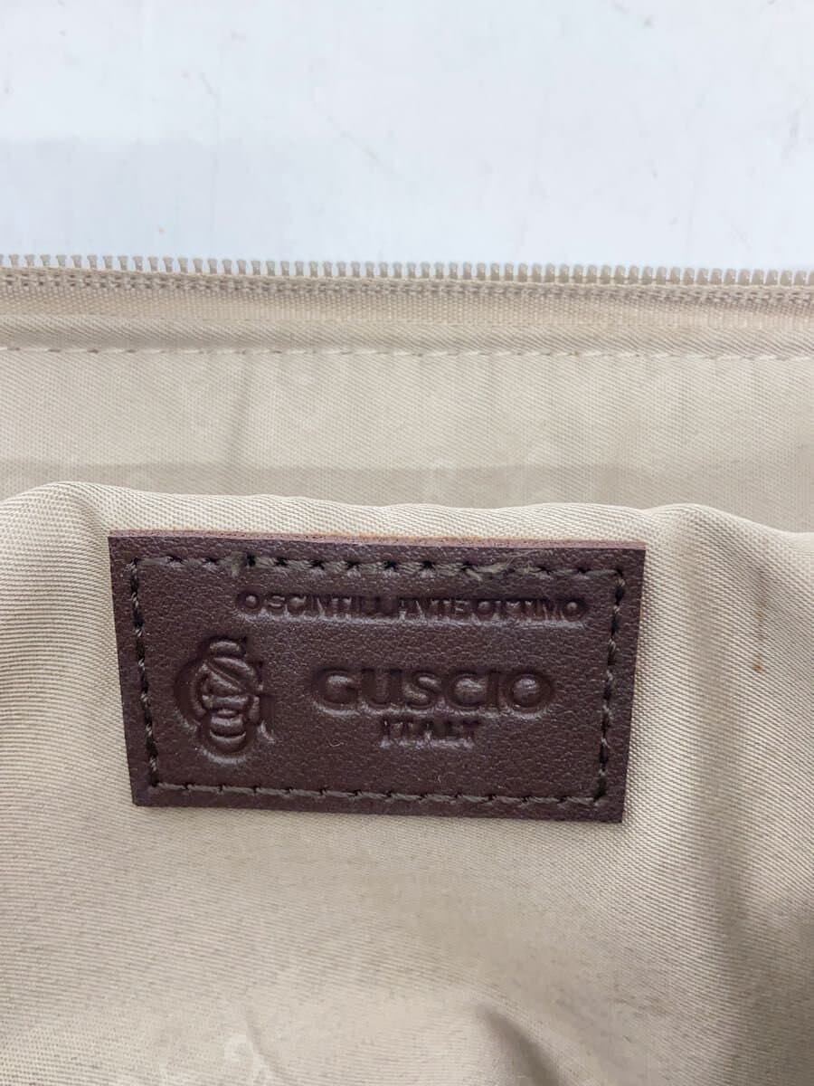 GUSCIO Handbag Faux Leather BEG 5