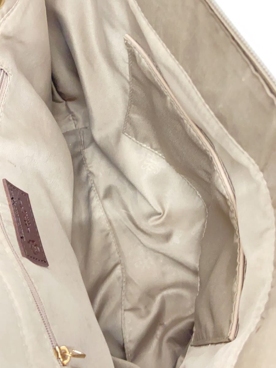 GUSCIO Handbag Faux Leather BEG 7